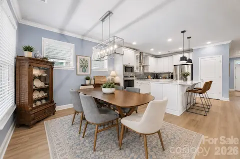 Virtually Staged to Show possible decor