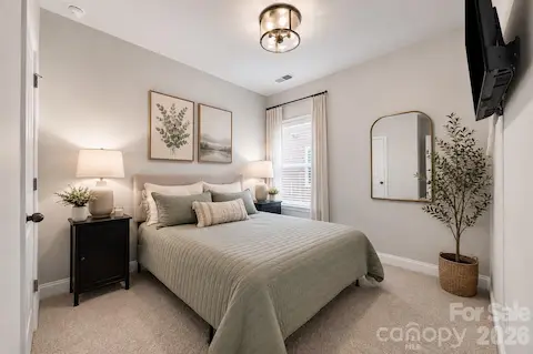 Virtually Staged to show Possible Decor