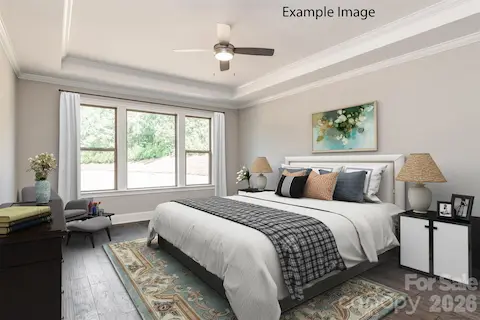 Example Photo - Premier Bedroom *Virtually Staged*