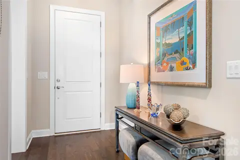 Entry- Large Enough For A Nice Piece of Furniture