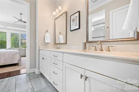 Master Bathroom- Dual Sinks