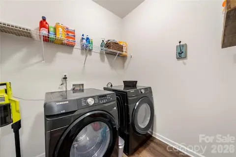 main level laundry room