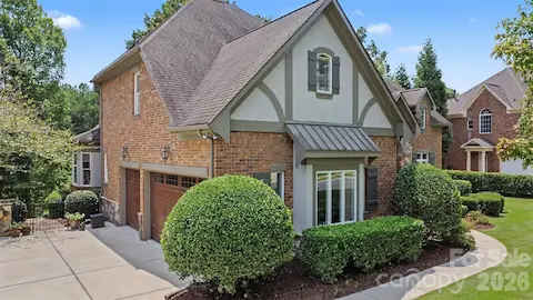 3 car Garage with 8 ft high doors