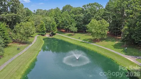 Amazing views of this pond from all the rear facing living spaces