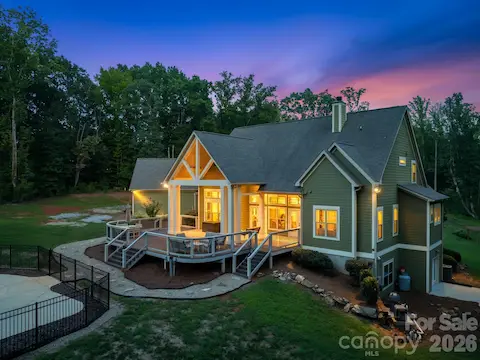 Back view of property
