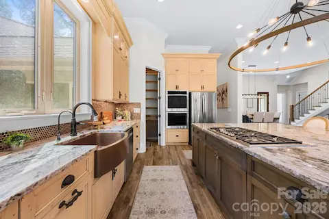 Copper sink, osmosis system, gas cooktop