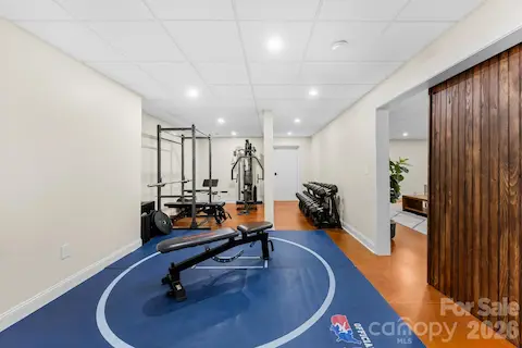 Extra storage-currently used as gym
