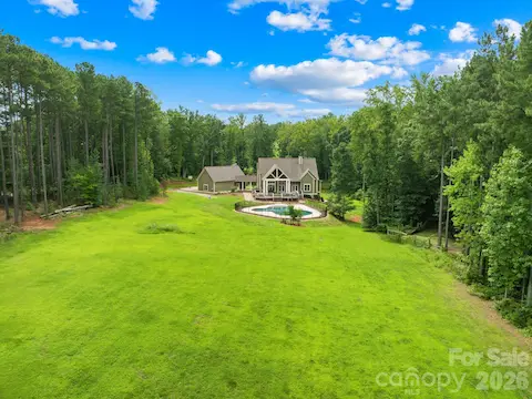 Large backyard