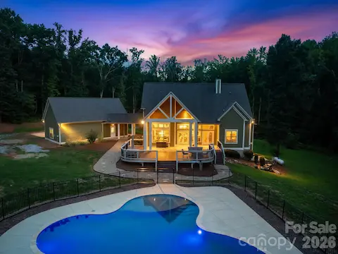 Backyard view