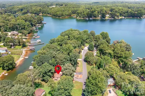 This home offers privacy provided by mature landscaping and there is no through traffic.