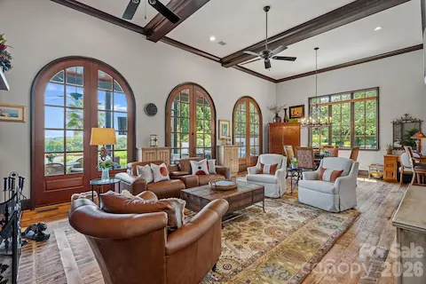 Custom crafted 8-foot and 10-foot doors.