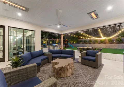 Covered patio