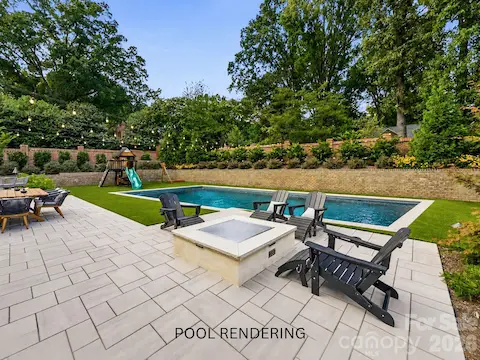 Pool rendering. Swingset has been removed.