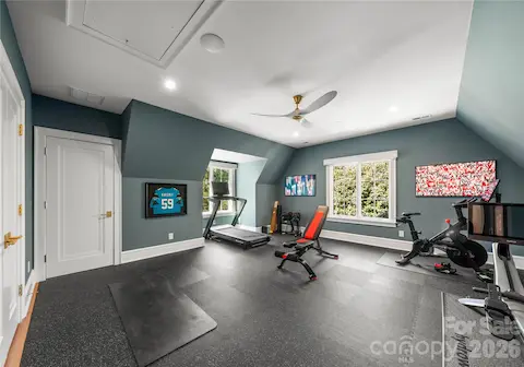 Exercise room/optional 6th bedroom.