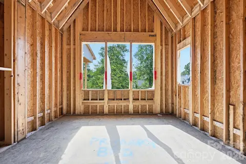 First floor primary suite