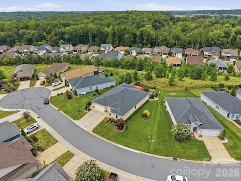 Prime homesite offering extra breathing room between neighboring homes and a wonderfully private backyard setting.