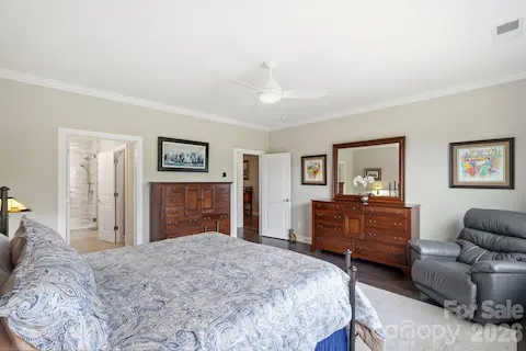 Plenty of room to unwind—the primary bedroom offers generous space beyond just the bed.