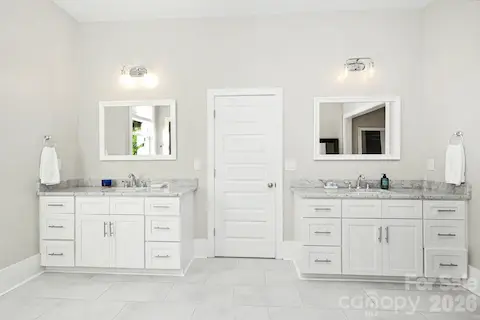 Beautiful bath with updated lighting
