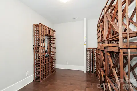 Wine room lower level