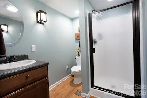 Basement bathroom