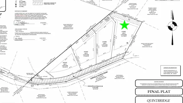 2402 Simfield Church Road, Matthews, NC