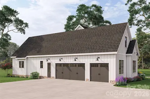 Exterior Rendering of Proposed Home