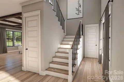 Foyer entry rendering of Proposed Home
