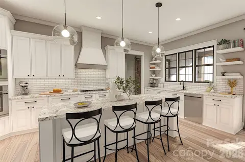 Kitchen rendering of Proposed Home