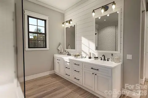 Primary Bathroom rendering of Proposed Home