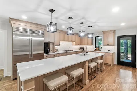 12' Island, high end appliances