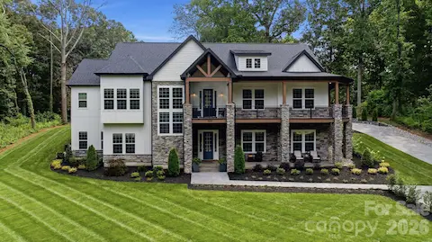 Striking 2024-built home with beautiful curb appeal