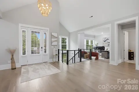 Spacious foyer offering an inviting first impression