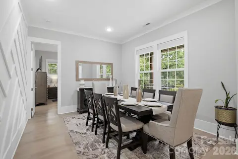 Formal dining room.