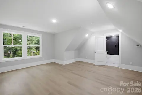 Spacious living area within the second living quarters