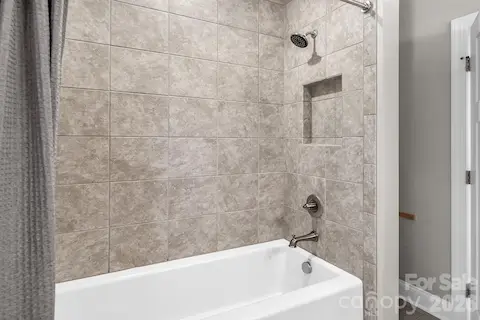 Full Bath 2 with cast iron tub/shower