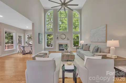 Two Story Great Room