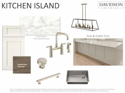 Kitchen Island Selections