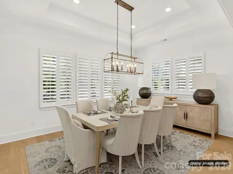 Formal Dining Room connects to Kitchen