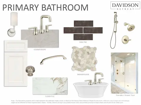 Primary Bathroom Selections