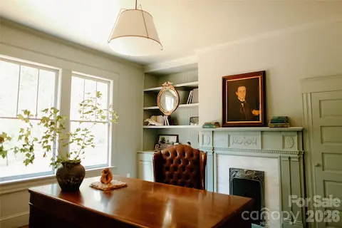 downstairs office