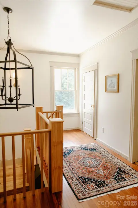 upstairs hallway
