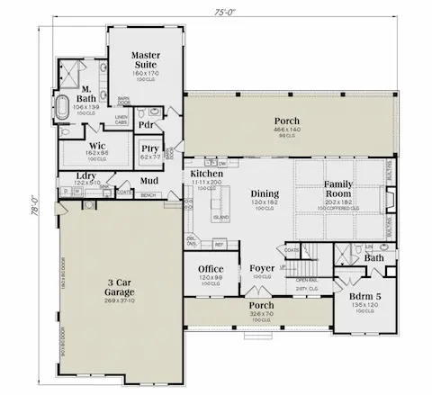 Floor 1 layout
