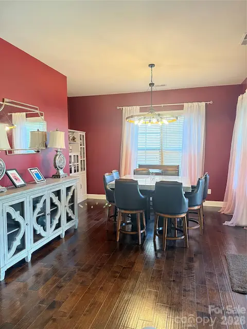 Open Layout Dining Room
