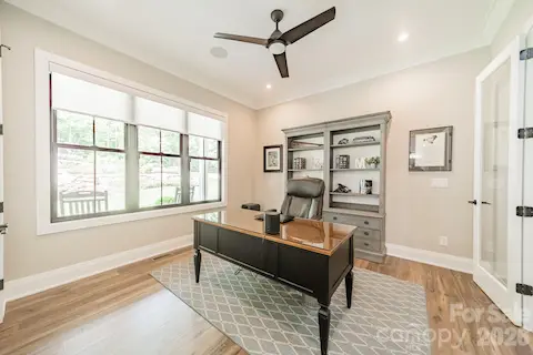 Private Office/Bedroom on Main