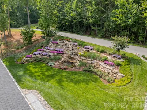 Stunning Waterfall-Rock Feature