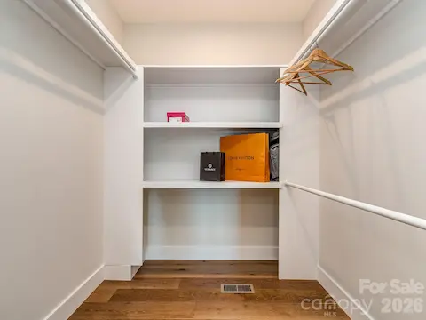 Primary walk in closet
