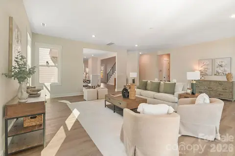 Luxury plank flooring throughout
