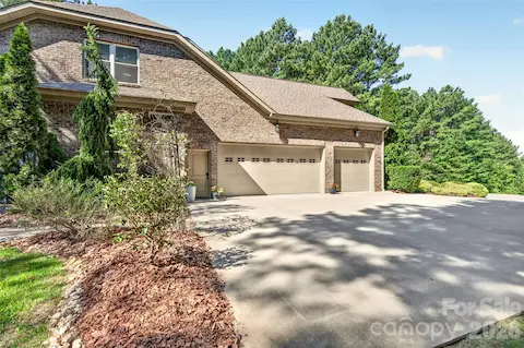 3-car garage and extended driveway