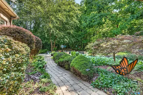 Backyard pathway