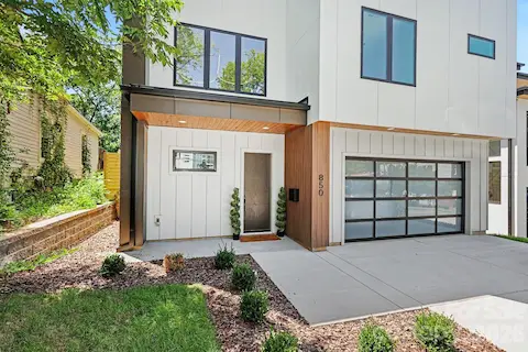 Inviting covered front entrance